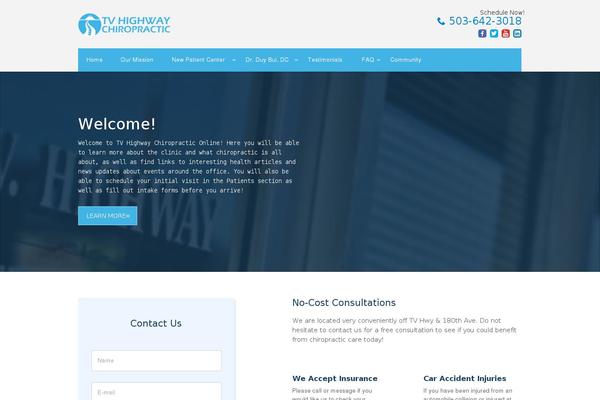 Medica-pro theme site design template sample
