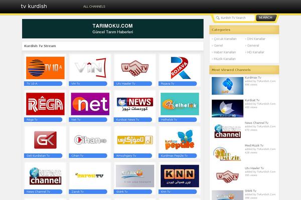Vidyomax theme site design template sample