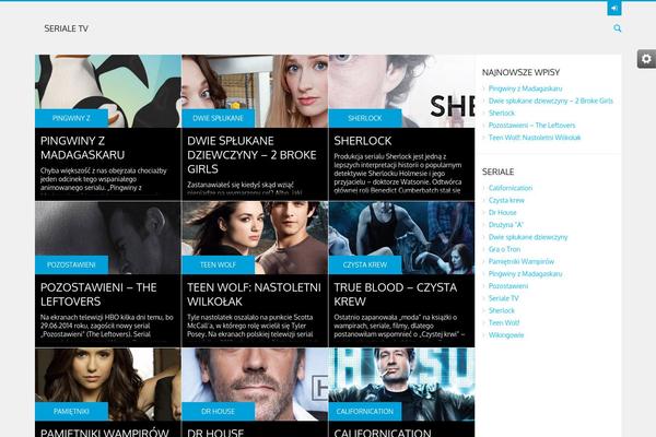 Puzzles theme site design template sample