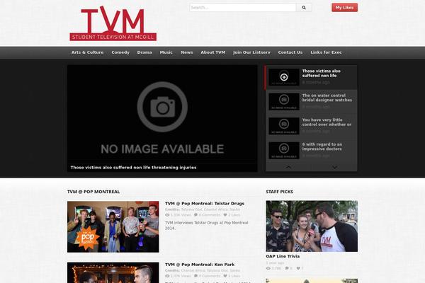On Demand theme site design template sample