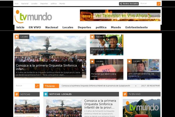 Spirit theme site design template sample