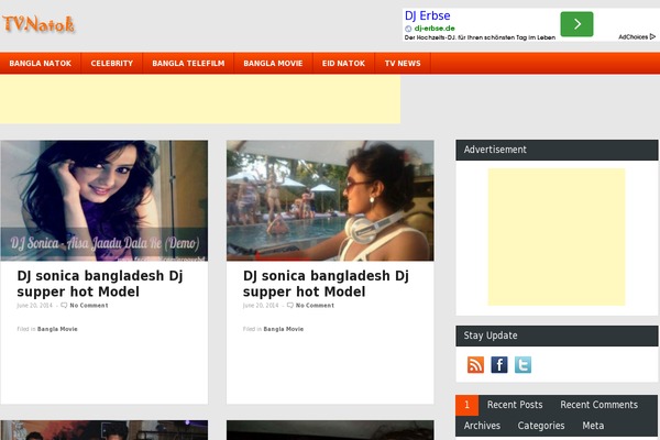 tvnatok.com site used Volium