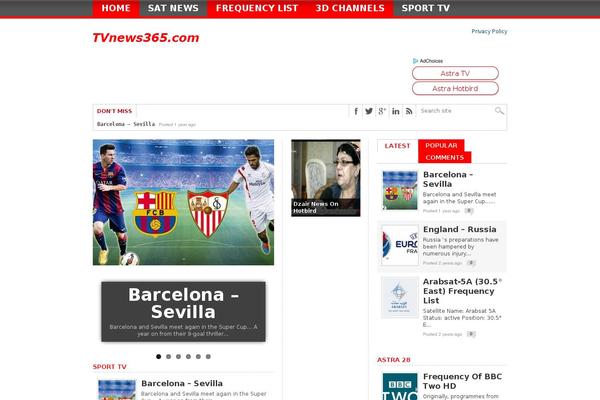 Max Mag theme site design template sample