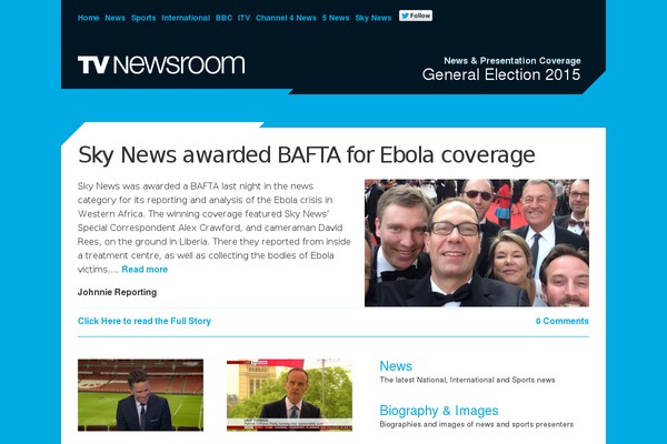 tvnewsroom.org site used Tvnewsroom