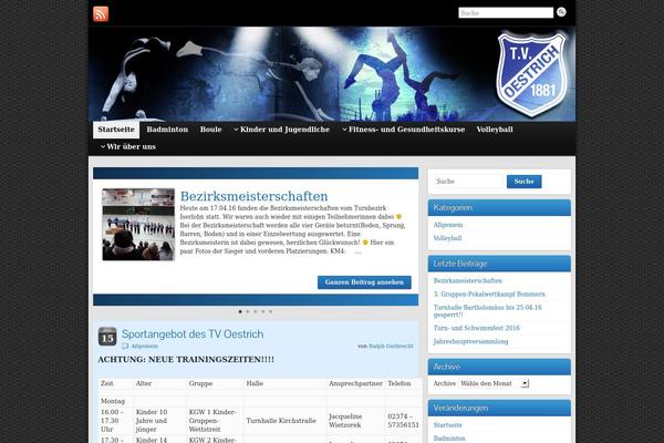 Graphene theme site design template sample