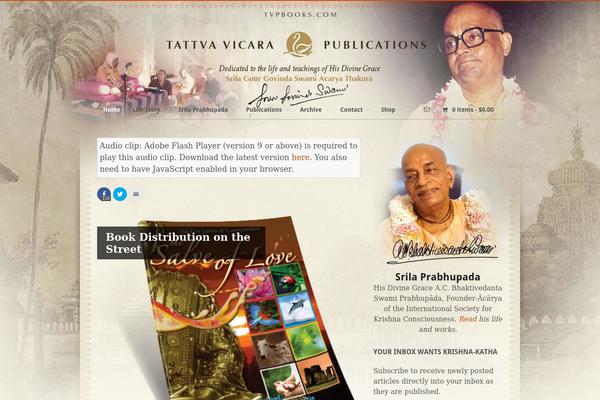 Site using Audio Player plugin