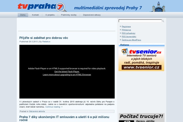 Site using Flowplayer HTML5 for WordPress plugin