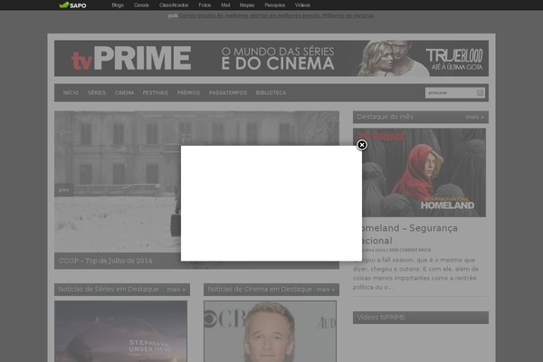 Reporter theme site design template sample