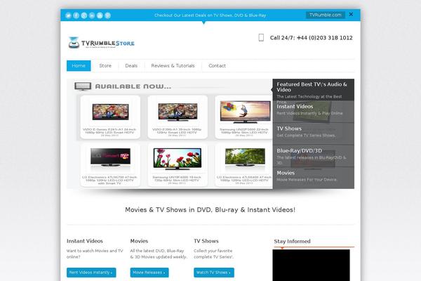 InfoWay theme site design template sample