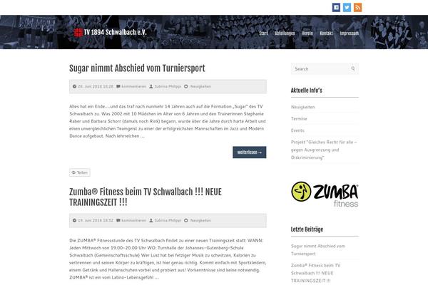 DistinctPress theme site design template sample