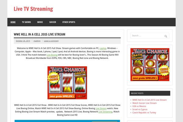 Grid Focus theme site design template sample