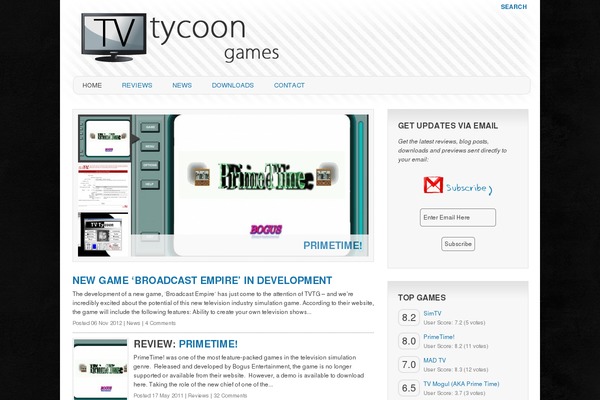 tvtycoongames.com site used Mammoth