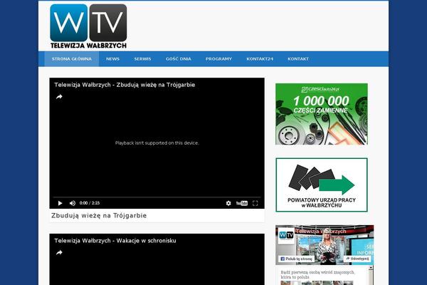 tvwalbrzych.pl site used Colormag-pro