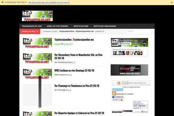 MH Magazine theme site design template sample