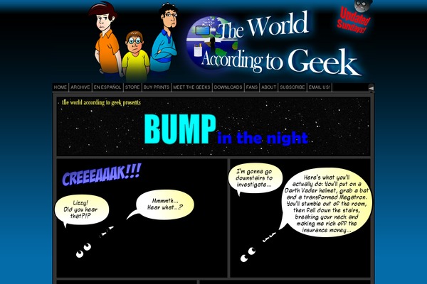 ComicPress theme site design template sample