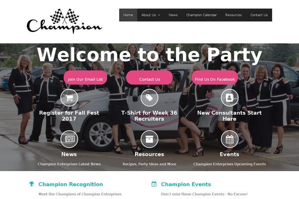 Site using Blighty Explorer plugin