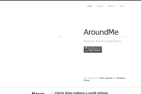 Site using FancyBox plugin