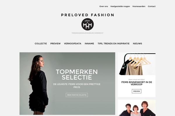 Metz theme site design template sample
