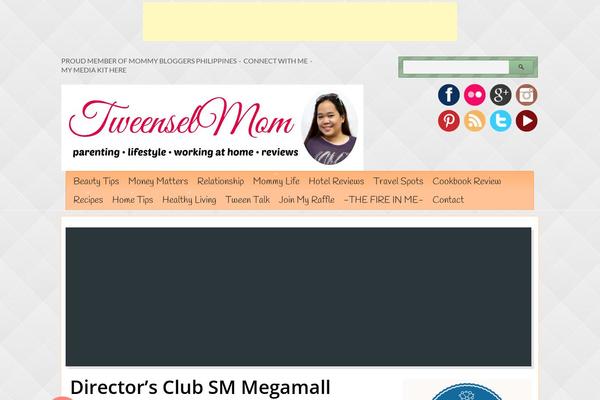 tweenselmom.com site used Mommyandme-codebase