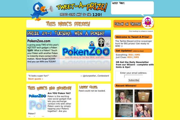 Site using Hackadelic Widget Voodoo plugin