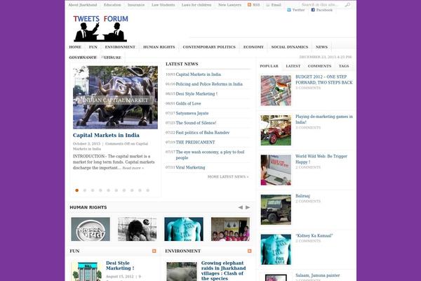 Weekly theme site design template sample