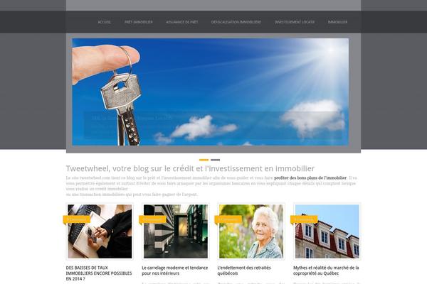 tweetwheel.com site used Calominomagazine