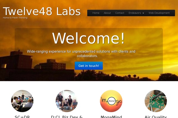 Tonic theme site design template sample