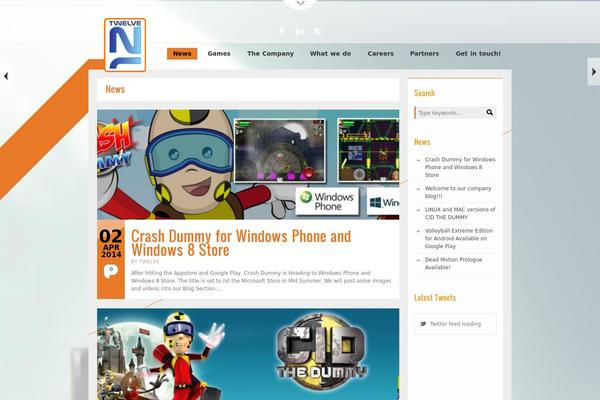 365life theme site design template sample