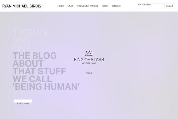 twelveonefive.com site used Thebear
