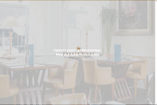 twentyeightinternational.com site used Cinnamon-restaurant