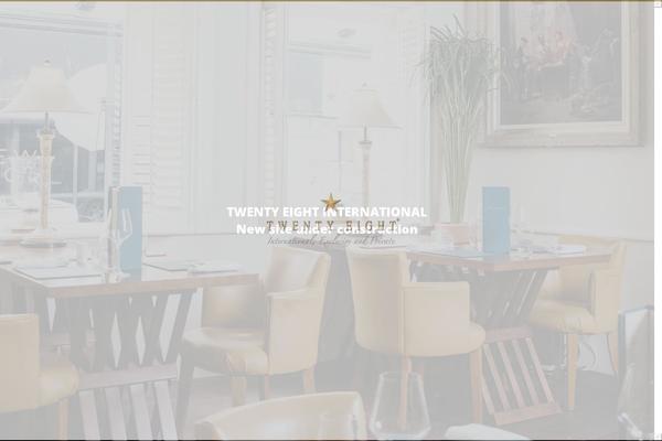 Cinnamon-restaurant theme site design template sample