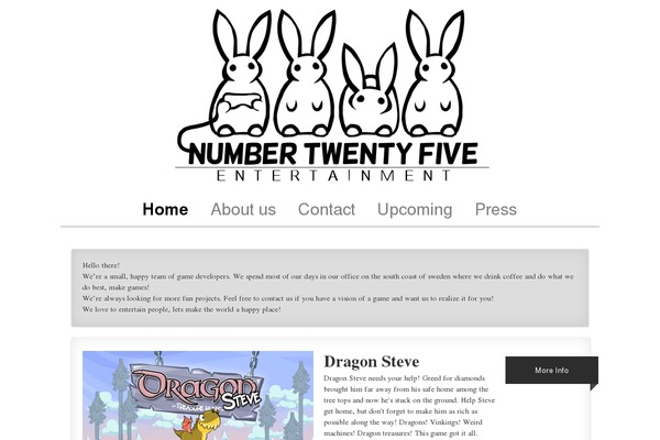 Starkers theme site design template sample