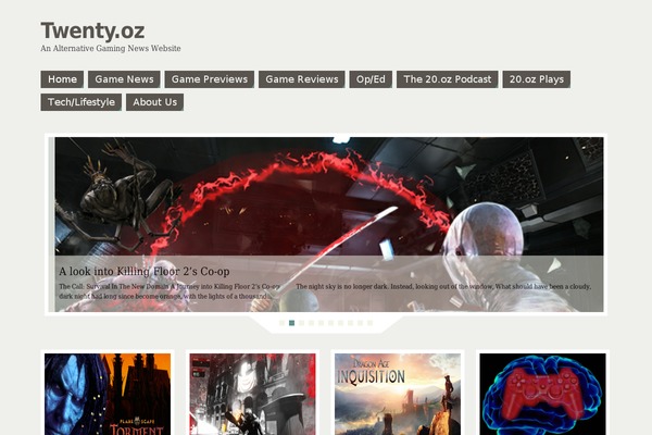 Parabola theme site design template sample