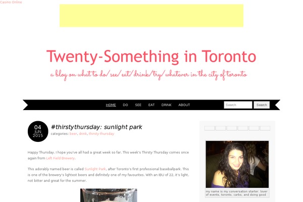 Adelle theme site design template sample