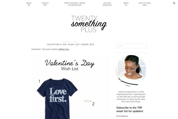 Minimalist theme site design template sample