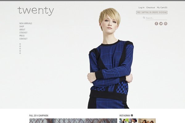 twentytees.com site used Websideas
