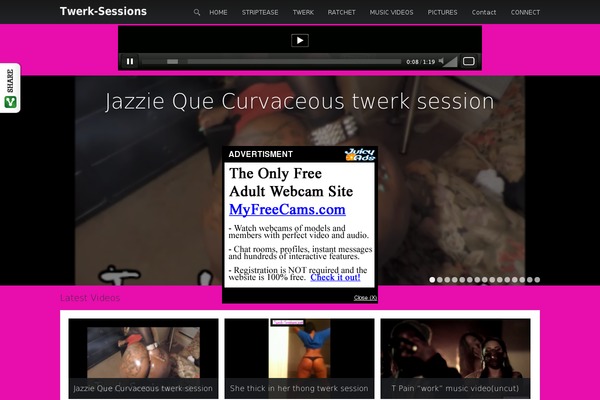 Focus theme site design template sample