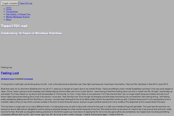 Site using Slickr Flickr plugin