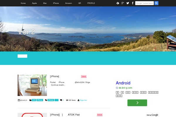 Site using Va-social-buzz plugin