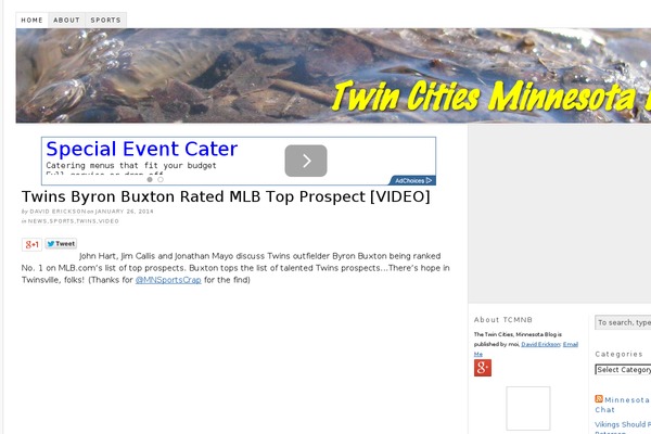 twincitiesminnesotablog.com site used Thesis_18b4