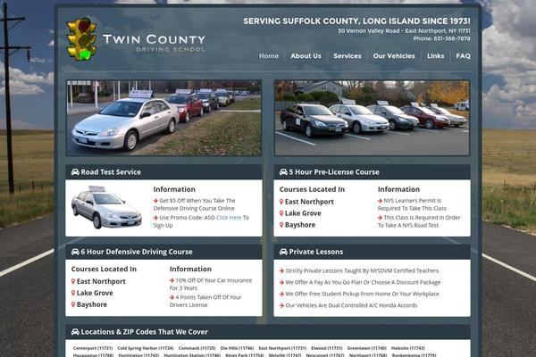 Drive theme site design template sample