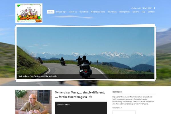 Midway theme site design template sample
