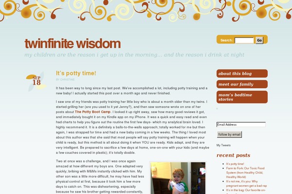 Brand New Day theme site design template sample