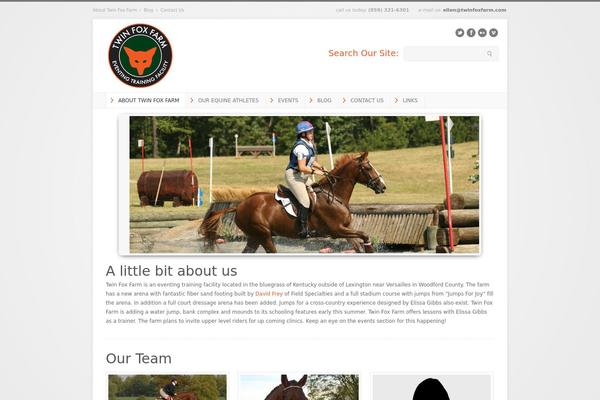 Inspired theme site design template sample