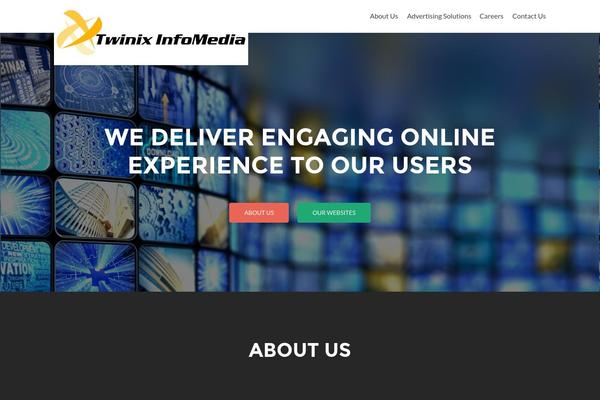 Zerif Lite theme site design template sample