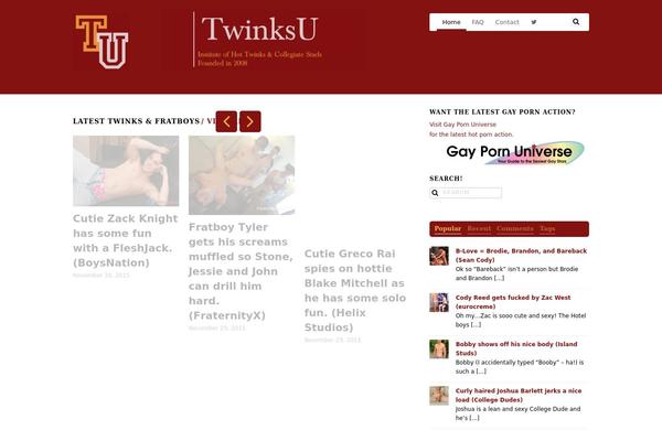 DMS theme site design template sample