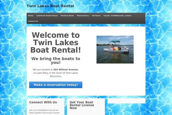 Responsive theme site design template sample