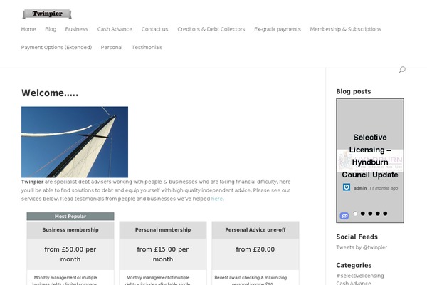Site using Easy Pricing Tables Lite by Fatcat Apps plugin