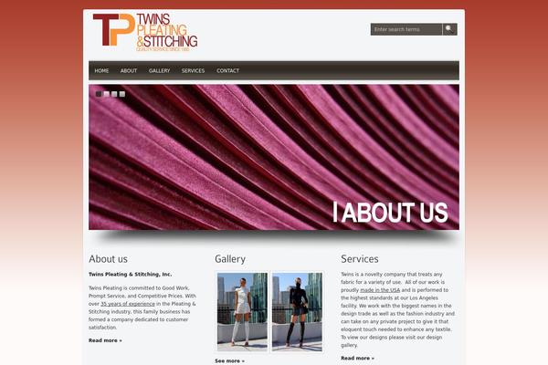 twinspleating.com site used Pinci