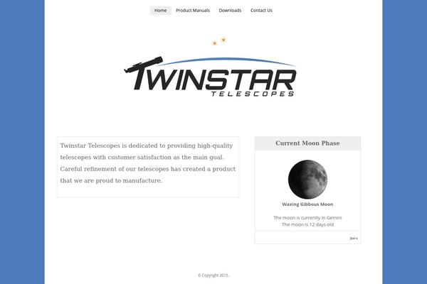 Zinnia theme site design template sample